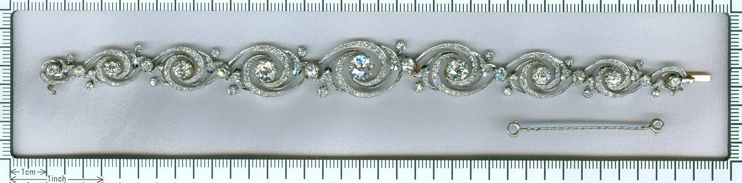 Belle Epoque diamond flexible bracelet by Emile Olive (image 19 of 19)